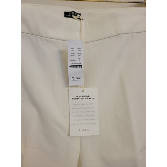 NWT J. Crew Kate Straight-Leg Pant In Four-Season Stretch 8 - Picture 6 of 8